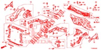VORDERE TRENNWAND/STIRNWAND  für Honda CIVIC DIESEL 1.6 EXECUTIVE NAVI EDITION X 5 Türen 6 gang-Schaltgetriebe 2016