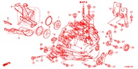 GETRIEBEGEHAEUSE (DIESEL) für Honda CIVIC DIESEL 1.6 INNOVA NAVI 5 Türen 6 gang-Schaltgetriebe 2016