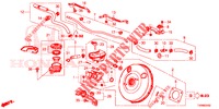 HAUPTBREMSZYLINDER/MASTER POWER (DIESEL) (LH) für Honda CIVIC DIESEL 1.6 INNOVA NAVI 5 Türen 6 gang-Schaltgetriebe 2016