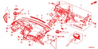 INSTRUMENTENBRETT, OBEN (LH) für Honda CIVIC DIESEL 1.6 INNOVA NAVI 5 Türen 6 gang-Schaltgetriebe 2016