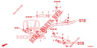 WASSERSCHLAUCH/HEIZUNGSSCHACHT (DIESEL) für Honda CIVIC DIESEL 1.6 INNOVA NAVI 5 Türen 6 gang-Schaltgetriebe 2016