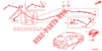 ANTENNE/LAUTSPRECHER (LH) für Honda CIVIC DIESEL 1.6 LIFSTYLE 5 Türen 6 gang-Schaltgetriebe 2016