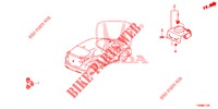 GPS/KAMERA ANTENNE RÜCKANSICHT für Honda CIVIC DIESEL 1.6 LIFSTYLE 5 Türen 6 gang-Schaltgetriebe 2016