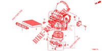 HEIZGEBLAESE (LH) für Honda CIVIC DIESEL 1.6 LIFSTYLE 5 Türen 6 gang-Schaltgetriebe 2016