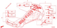 KABELBAUM (5) für Honda CIVIC DIESEL 1.6 LIFSTYLE 5 Türen 6 gang-Schaltgetriebe 2016