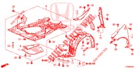 KOTFLUEGEL, VORNE  für Honda CIVIC DIESEL 1.6 LIFSTYLE 5 Türen 6 gang-Schaltgetriebe 2016