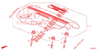 MOTORABDECKUNG (DIESEL) für Honda CIVIC DIESEL 1.6 LIFSTYLE 5 Türen 6 gang-Schaltgetriebe 2016