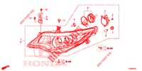 SCHEINWERFER (LED) für Honda CIVIC DIESEL 1.6 LIFSTYLE 5 Türen 6 gang-Schaltgetriebe 2016