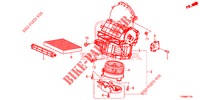 HEIZGEBLAESE (LH) für Honda CIVIC DIESEL 1.6 S 5 Türen 6 gang-Schaltgetriebe 2016