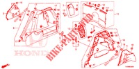 KOFFERRAUM SEITENVERKL.  für Honda CIVIC DIESEL 1.6 S 5 Türen 6 gang-Schaltgetriebe 2016