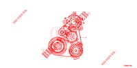 LICHTMASCHINENRIEMEN (DIESEL) für Honda CIVIC DIESEL 1.6 S 5 Türen 6 gang-Schaltgetriebe 2016