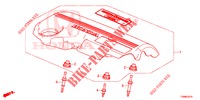 MOTORABDECKUNG (DIESEL) für Honda CIVIC DIESEL 1.6 S 5 Türen 6 gang-Schaltgetriebe 2016