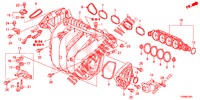ANSAUGKRUEMMER (1.8L) für Honda CIVIC 1.8 COMFORT 5 Türen 6 gang-Schaltgetriebe 2016