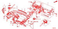 INSTRUMENTENBRETT, OBEN (LH) für Honda CIVIC 1.8 COMFORT 5 Türen 6 gang-Schaltgetriebe 2016