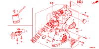 OELPUMPE (1.8L) für Honda CIVIC 1.8 COMFORT 5 Türen 6 gang-Schaltgetriebe 2016