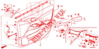 TUERVERKLEIDUNG, VORNE (LH) für Honda CIVIC 1.8 COMFORT 5 Türen 6 gang-Schaltgetriebe 2016