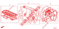 DICHTUNG SATZ/ GETRIEBE KOMPL. (1.8L) für Honda CIVIC 1.8 COMFORT 5 Türen 5 gang automatikgetriebe 2016
