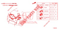 ELEKTR. STECKVERBINDER (ARRIERE) für Honda CIVIC 1.8 COMFORT 5 Türen 5 gang automatikgetriebe 2016