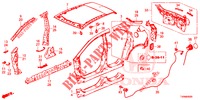 AUSSENBLECHE/TAFEL, HINTEN  für Honda CIVIC 1.8 ELEGANCE 5 Türen 5 gang automatikgetriebe 2016