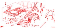 KOTFLUEGEL, VORNE  für Honda CIVIC 1.8 ELEGANCE 5 Türen 5 gang automatikgetriebe 2016