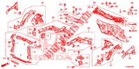 VORDERE TRENNWAND/STIRNWAND  für Honda CIVIC 1.8 ELEGANCE 5 Türen 5 gang automatikgetriebe 2016