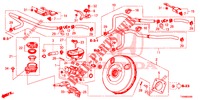 HAUPTBREMSZYLINDER/MASTER POWER (LH) für Honda CIVIC 1.8 EXECUTIVE 5 Türen 6 gang-Schaltgetriebe 2016