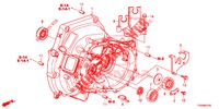 KUPPLUNGSGEHAEUSE  für Honda CIVIC 1.8 EXECUTIVE 5 Türen 6 gang-Schaltgetriebe 2016