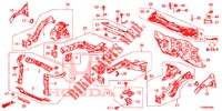 VORDERE TRENNWAND/STIRNWAND  für Honda CIVIC 1.8 EXECUTIVE 5 Türen 6 gang-Schaltgetriebe 2016