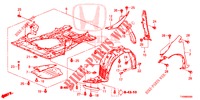 KOTFLUEGEL, VORNE  für Honda CIVIC 1.8 EXECUTIVE 5 Türen 6 gang-Schaltgetriebe 2016