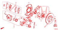 VORDERRADBREMSE  für Honda CIVIC 1.8 EXECUTIVE 5 Türen 6 gang-Schaltgetriebe 2016