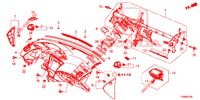 INSTRUMENTENBRETT, OBEN (LH) für Honda CIVIC 1.8 EXECUTIVE 5 Türen 5 gang automatikgetriebe 2016