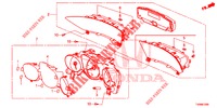 DREHZAHLMESSER  für Honda CIVIC 1.8 LIFESTYLE 5 Türen 6 gang-Schaltgetriebe 2016