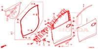 TUERTAFELN, VORNE(2D)  für Honda CIVIC 1.8 LIFESTYLE 5 Türen 6 gang-Schaltgetriebe 2016