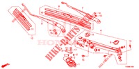 WINDSCHUTZSCHEIBENWISCHER (LH) für Honda CIVIC 1.8 LIFESTYLE 5 Türen 6 gang-Schaltgetriebe 2016