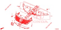 GRILL, VORNE/ZIERLEISTE  für Honda CIVIC 1.8 LIFESTYLE 5 Türen 5 gang automatikgetriebe 2016