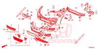 VORDERE STOSSFAENGER  für Honda CIVIC 1.8 LIFESTYLE 5 Türen 5 gang automatikgetriebe 2016
