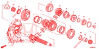 NEBENWELLE  für Honda CIVIC 1.8 S 5 Türen 6 gang-Schaltgetriebe 2016
