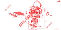 HEIZGEBLAESE (LH) für Honda CIVIC 1.8 S 5 Türen 5 gang automatikgetriebe 2016