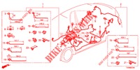 KABELBAUM (3) (LH) für Honda CIVIC 1.8 S 5 Türen 5 gang automatikgetriebe 2016