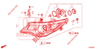 SCHEINWERFER  für Honda CIVIC 1.8 S 5 Türen 5 gang automatikgetriebe 2016
