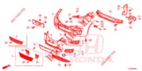 VORDERE STOSSFAENGER  für Honda CIVIC 1.8 S 5 Türen 5 gang automatikgetriebe 2016