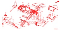INSTRUMENT, ZIERSTUECK (COTE DE CONDUCTEUR) (LH) für Honda CIVIC  1.0 S 5 Türen 6 gang-Schaltgetriebe 2017