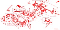 INSTRUMENTENBRETT, OBEN (LH) für Honda CIVIC  1.0 S 5 Türen 6 gang-Schaltgetriebe 2017