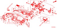 INSTRUMENTENBRETT, OBEN (LH) für Honda CIVIC 1.0 S 5 Türen vollautomatische 2017