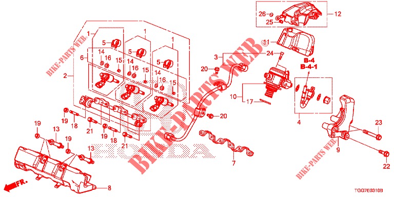 KRAFTSTOFFEINSPRITZUNG (1,0 L) für Honda CIVIC 1.0 S 5 Türen vollautomatische 2017