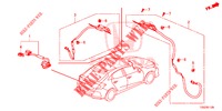 GPS/KAMERA ANTENNE RÜCKANSICHT für Honda CIVIC 1.5 PRESTIGE 5 Türen 6 gang-Schaltgetriebe 2017