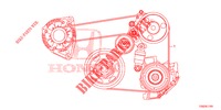LICHTMASCHINENRIEMEN (1.5L) für Honda CIVIC 1.5 PRESTIGE 5 Türen 6 gang-Schaltgetriebe 2017