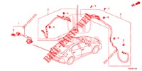 GPS/KAMERA ANTENNE RÜCKANSICHT für Honda CIVIC 1.5 SPORT PLUS 5 Türen 6 gang-Schaltgetriebe 2017