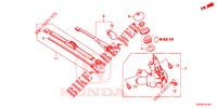 HECKSCHEIBENWISCHER  für Honda CIVIC 1.5 SPORT PLUS 5 Türen 6 gang-Schaltgetriebe 2017