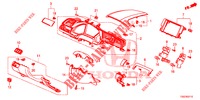 INSTRUMENT, ZIERSTUECK (COTE DE CONDUCTEUR) (LH) für Honda CIVIC 1.5 SPORT PLUS 5 Türen 6 gang-Schaltgetriebe 2017